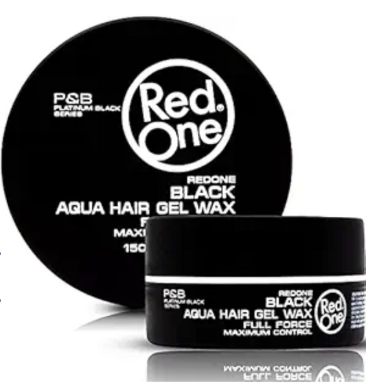 6x RedOne Hair Wax – Aqua Hair Wax Black