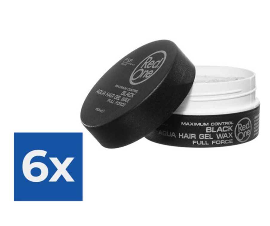Bandido Aqua Wax 8 Black 6 pieces