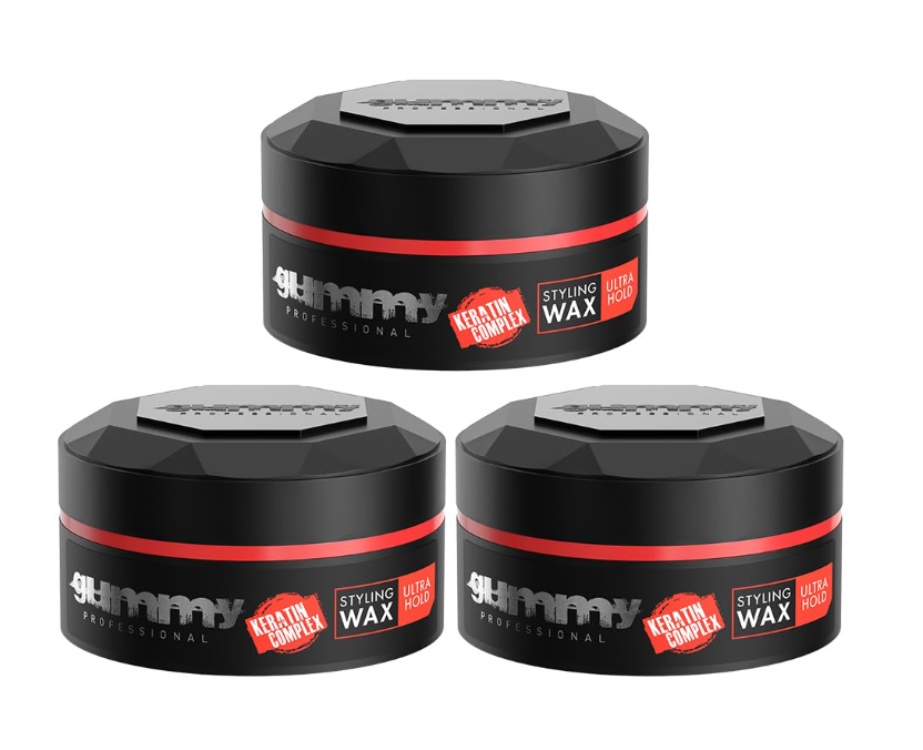 Fonex Gummy Keratin Complex Styling Wax Ultra Hold- 3 pcs