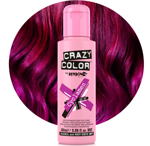 Crazy Color Cyclamen 100ml - Hair dye