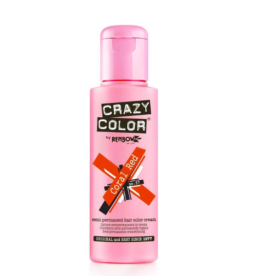 Crazy Color Coral red 100ml - Hair dye