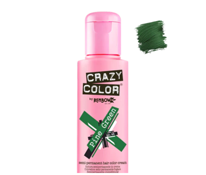 Crazy Color Pine Green 100ml - Hair Dye