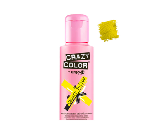 Crazy Color Canary Yellow 100ml - Hair Dye