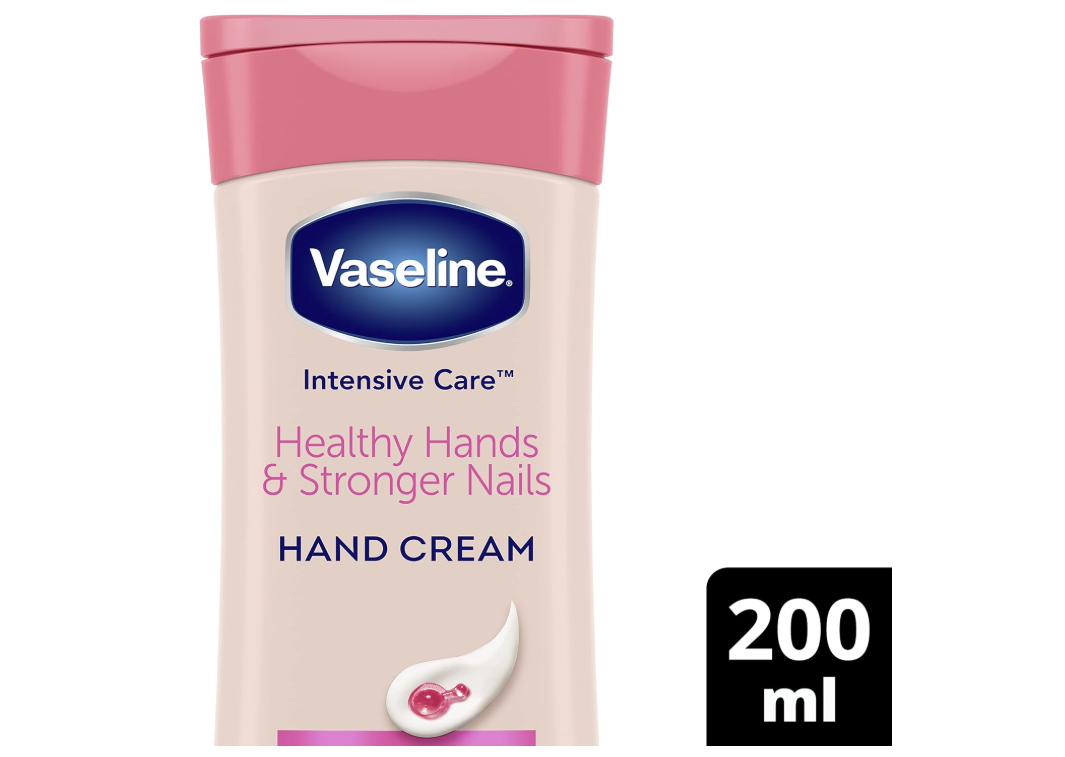 4x Vaseline Hand Cream Healthy Hands & Stronger Nails 200 ml