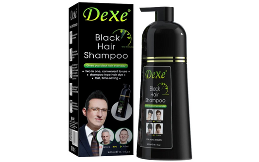 Dexe - Black Hair Shampoo - 400ml