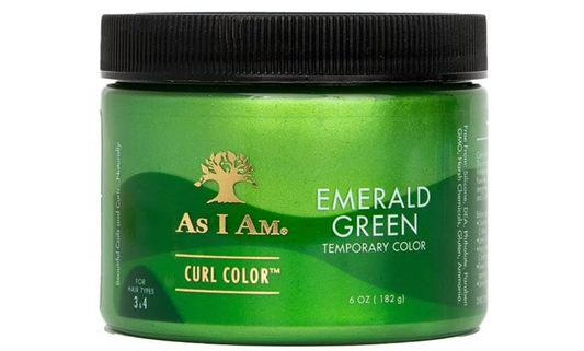 Semi-permanent Colorant As I Am Curl Color Emerald