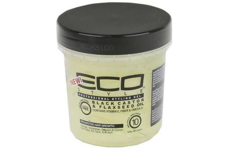 EcoStyler Black Castor & Flaxeed Oil Gel - 236ml