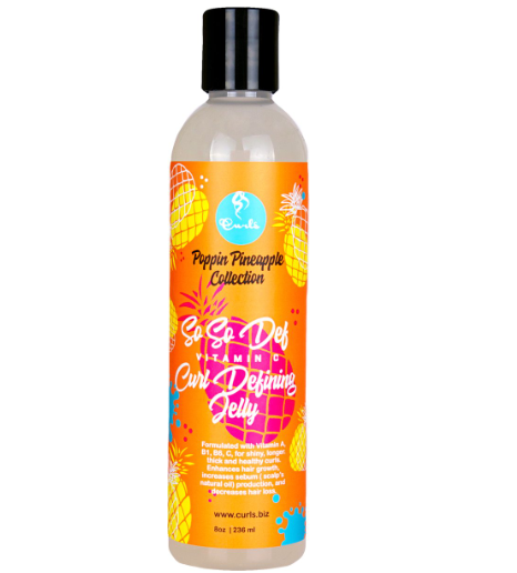 Curls Poppin Pineapple So So Def Vitamin C Curl Defining Jelly 8oz