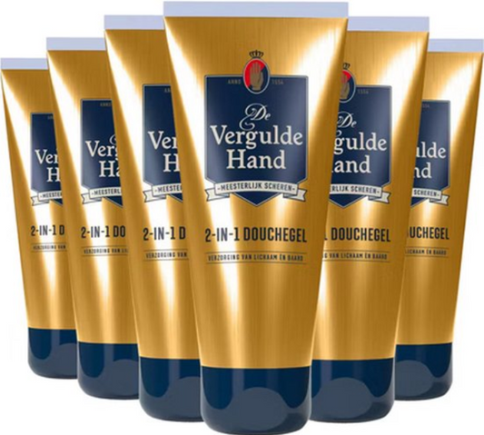 The Gilded Hand - 2-in-1 Shower Gel - 6x 200ml