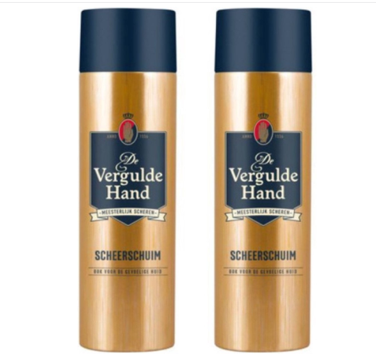 The Gilded Hand Shaving Foam - 2 x 250 ml - Duo Pack