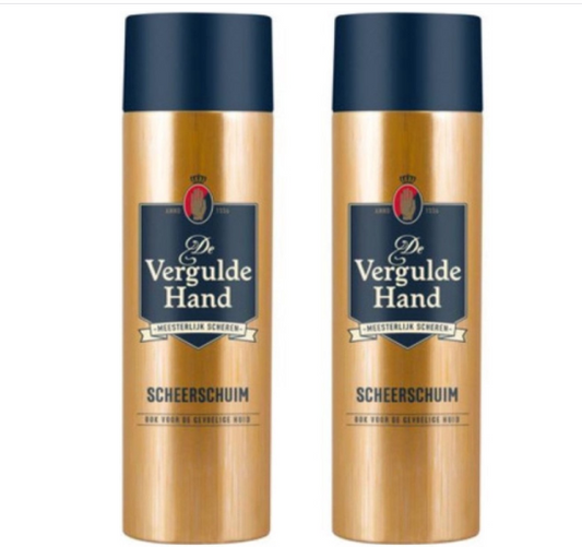 The Gilded Hand Shaving Foam - 2 x 250 ml - Duo Pack
