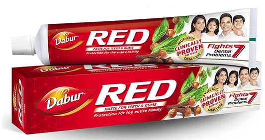 Toothpaste Red with Ayurvedic herbs, Dabur, 200 grams