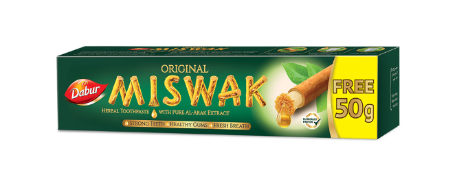 Dabur Miswak Natural Sewak Toothpaste – 30 + 15 grams