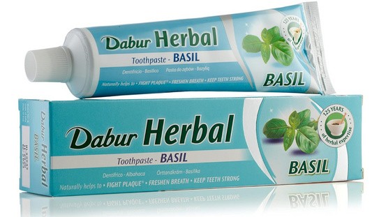 Ayurvedic Toothpaste Basil 100 ml – Dabur