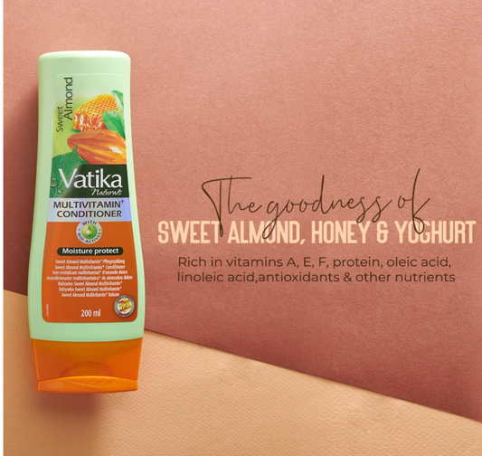Sweet Almond conditioner - 200 ml - Dabur Vatika
