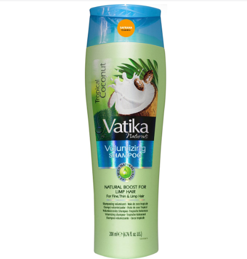 Dabur Vatika Naturals Tropical Coconut Volumizing Shampoo 200 ml