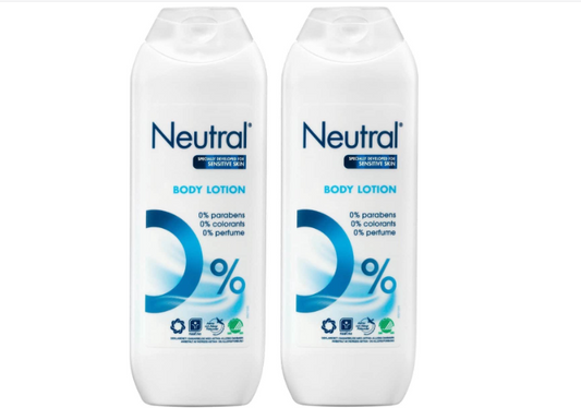 Neutral 0% Body Lotion Fragrance-free - 2 x 250 ml - Value Pack