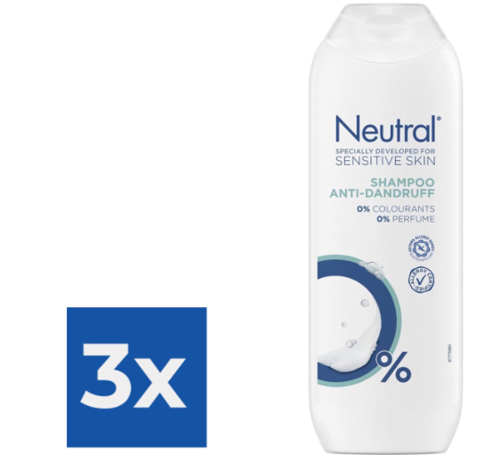 Neutral - Shampoo - Anti-Dandruff - 250ml x 3