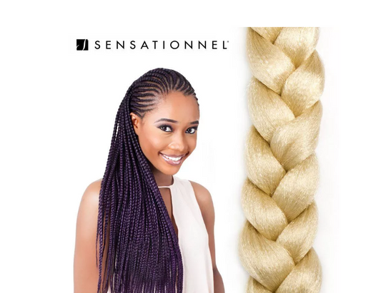X-pression Ultra Braid 613 - braiding hair blonde - Synthetic hair