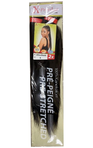 X-Pression Ultra Braid Pre-Stretched number 4