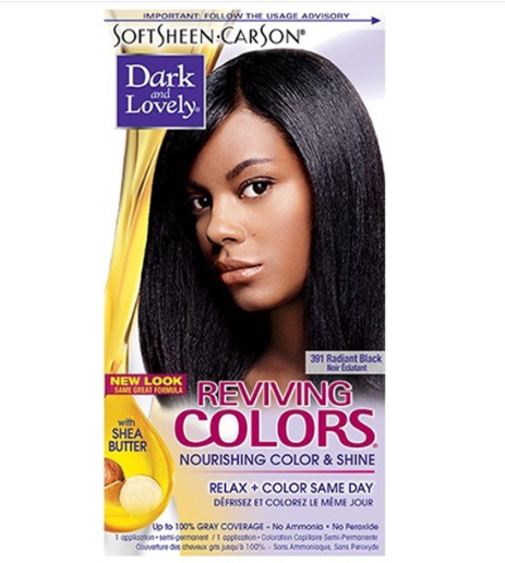 SoftSheen-Carson Dark and Lovely hair dye Black