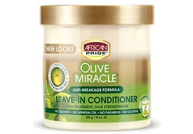 African Pride Leave-In Conditioner Creme Olive Miracle 443 ml