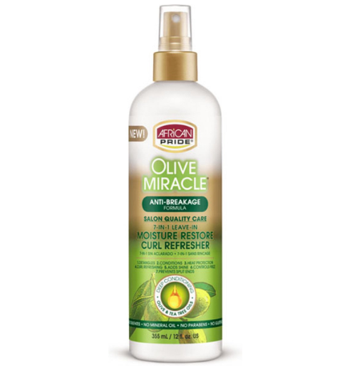 African Pride Olive 7n1 Curl Refresher (12oz/354ml)
