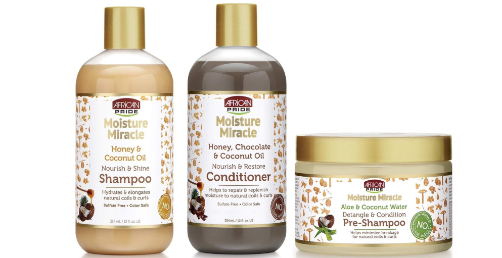 African Pride Moisture Miracle care set