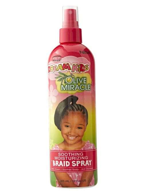 African Pride - Dream Kids - Olive Miracle - Braid Spray - 355ml