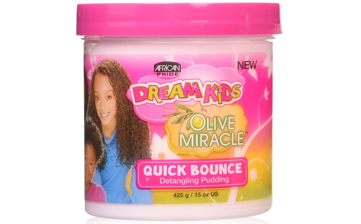 African Pride Dream Kids Olive Miracle Quick Bounce Pudding 425 gr