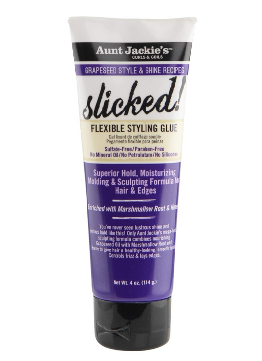 Styling Cream Aunt Jackie's Curls & Coils Grapeseed Slicked! Felxible Styling (114g)
