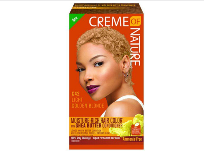Creme of Nature Liquid Hair Color C42 Light Golden Blonde