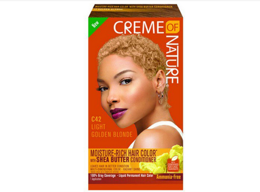 Creme of Nature Liquid Hair Color C42 Light Golden Blonde