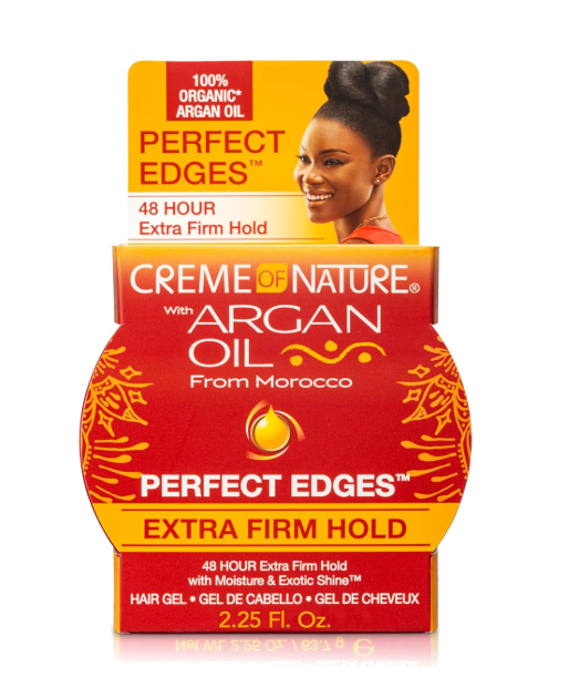 CREME OF NATURE - ARGAN OIL PERFECT EDGES EXTRA HOLD 2.25 0Z