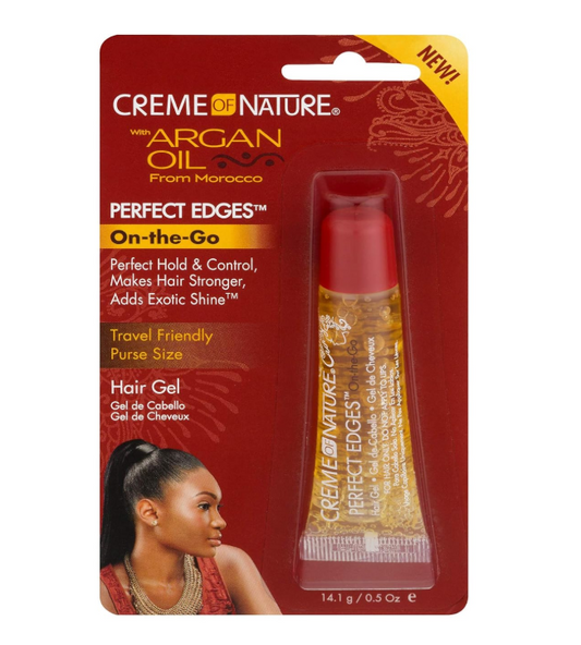 Creme Of Nature Argan Oil Perfect Edges On The Go Women's hair gel 0.5oz