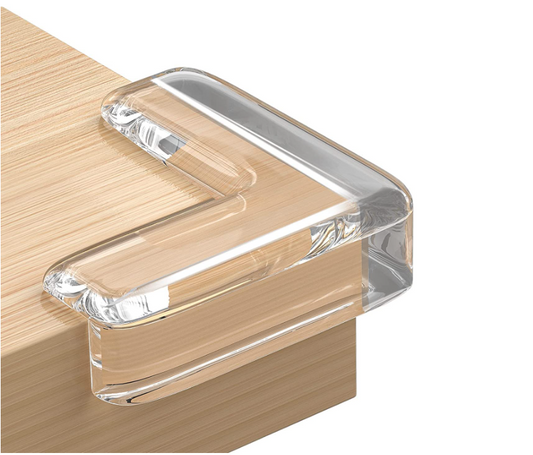 Corner protectors - 4 pieces - Table corner protectors - Corner protectors Baby - Transparent
