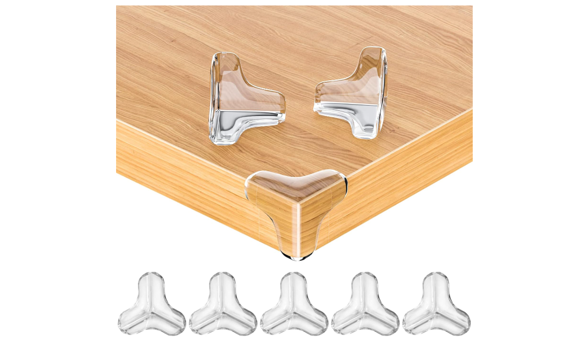 Baby corner protectors - 8 pieces - Table corner protectors - Table corner protectors - Transparent
