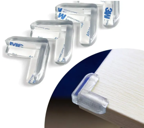 Baby corner protectors - 8 pieces - Table corner protectors - Table corner protector - Transparent
