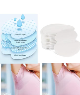 Armpit pads 100 pieces Armpit pads - anti-sweat pads - sweat pads - anti-perspirant pads - excessive sweating - sweaty armpits