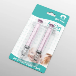 2 Pieces - Baby - Nose - Rhinitis - Nasal - Washer - Needle - Child - Nasal Aspirator - Cleaner - Syringe - Baby - Nose - Wash - For Children