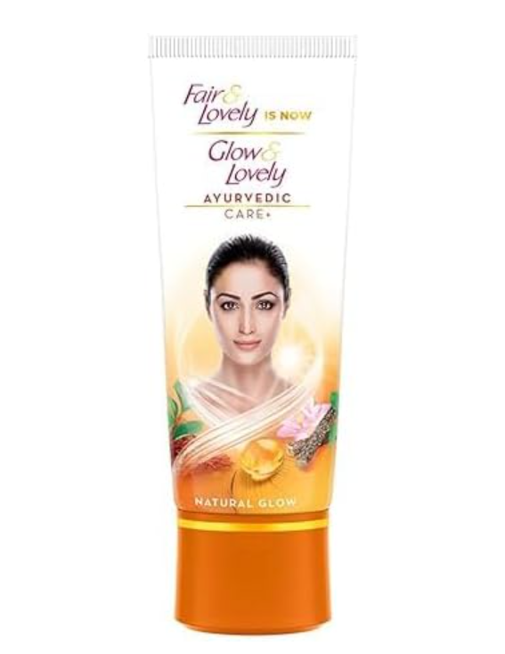 Fair & Lovely - Glow & Lovely Ayurvedic Care+ - Natural Glow (skin cream) 50gr