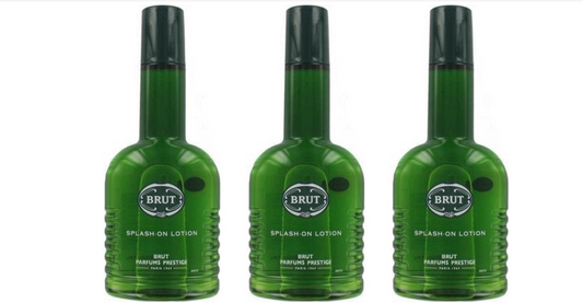 Brut Splash-on Original - 200 ml - Aftershave Lotion - Value pack of 3
