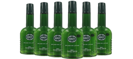 Brut Splash-on Original - 200 ml - Aftershave Lotion - Value pack of 6