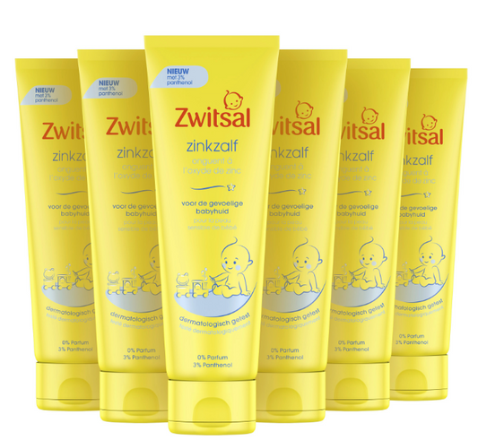 Zwitsal - Baby Zinc Ointment - Tube - 6 x 100ml - Value Pack