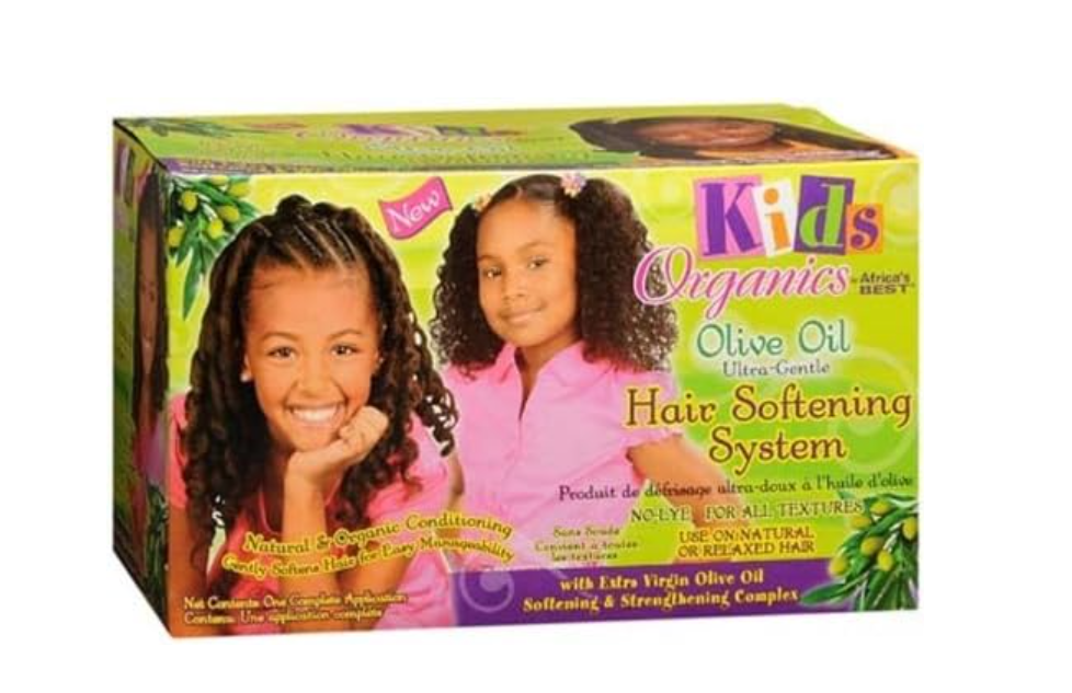 Africas Best Kids Organics Olive Oil Hair Softening System
