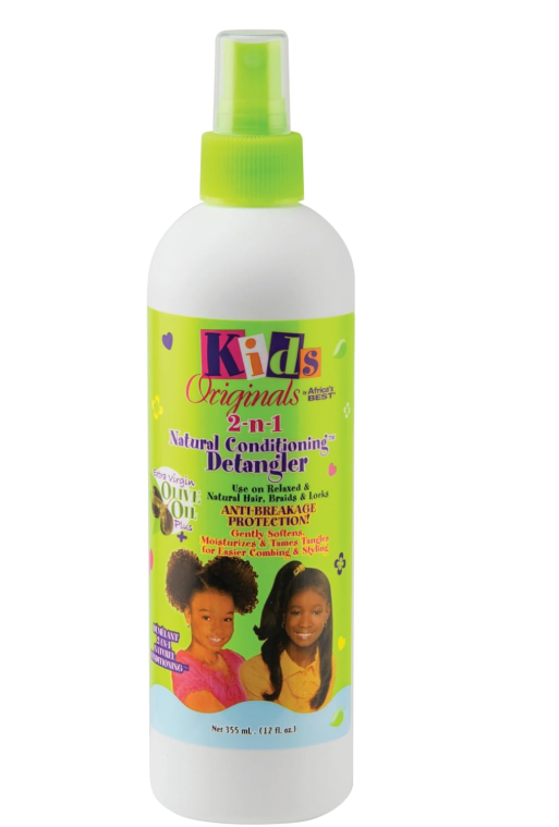 Africas Best Kids Organics - 2N1 Organic Conditioning Detangler 355 ml