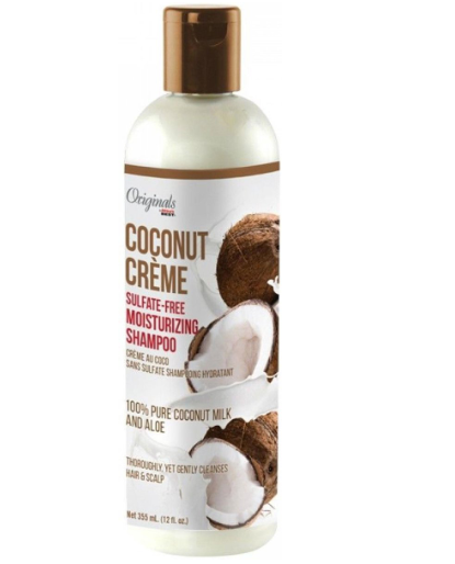 Africa's Best Originals Coconut Creme Sulfate-Free Moisturizing Shampoo 355ml