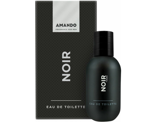 3x Amando Noir Eau de Toilette 50 ml