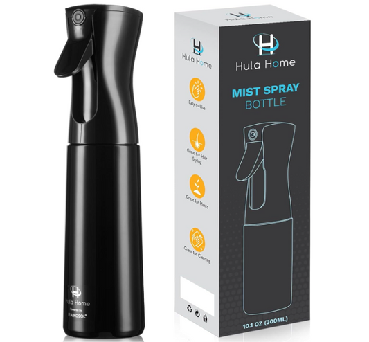 Water spray bottle, Spray bottle for curls, mist spray bottle, water sprayer, water sprayer for hairdressers, curly girl method, CG method, water sprayer atomizer 300ml
