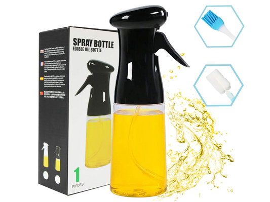 Olive Oil Sprayer - 200ML - Cooking Spray - Oil Spray - BBQ Accessories - Oil Bottle - Kitchen Spray - Baking Spray